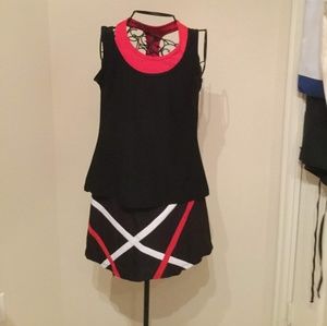 Eliza Audley Tennis Top & Skirt